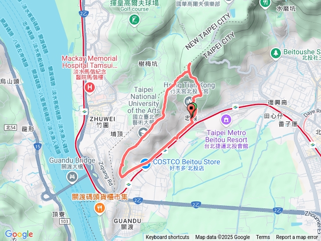 忠義山+關渡親山步道-2025/02/15預覽圖