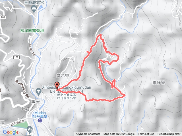 2022-08-01石笋古道-走牡丹溪-協天宮O型