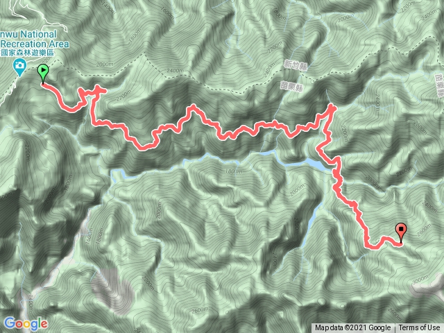 大霸群峰Day1登山口-九九山莊