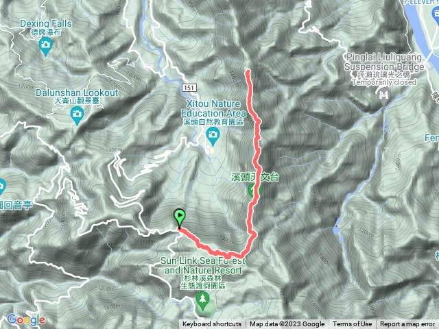 鳳凰山20230317（留龍頭登山口）