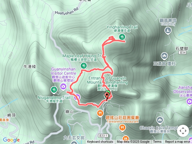 硬漢嶺步道(觀音山)