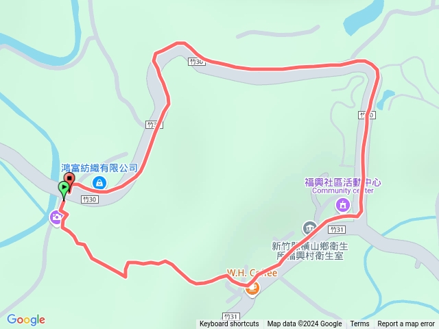 新竹橫山福沙大崎步道環走