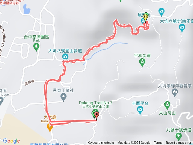 八號步道風動石