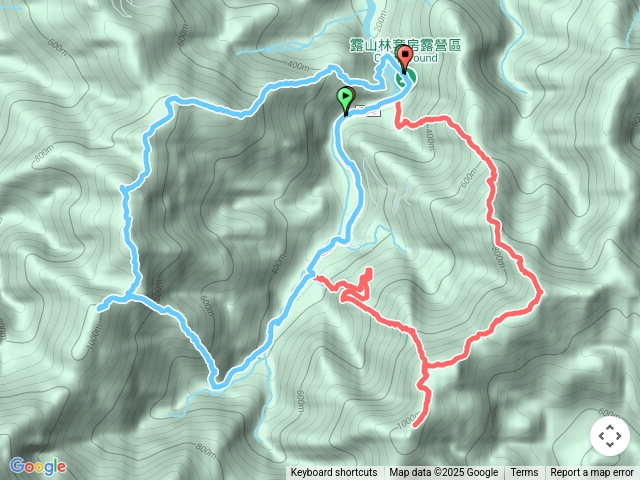 攔沙壩進~古魯山北峰+古魯山+古魯山南峰~古魯林道出-O行