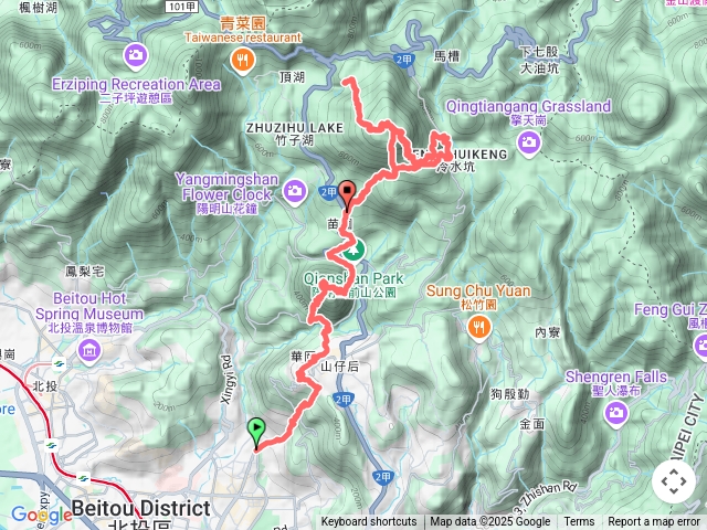 七星山主東峰三進三出加強版