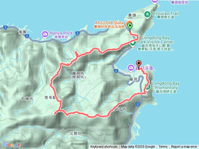 新北 黃金九、十稜縱走(門牙稜-南雅山-紅毛山-和美山)
