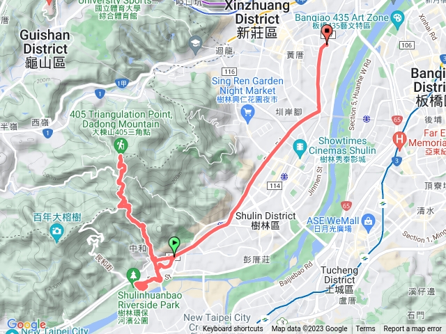 山佳火車站，大凍山