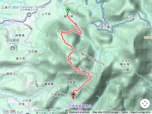 巨石公園-水管路-向天池山-向天池-清天宮（難走不要來）