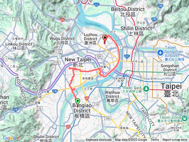 板橋-新莊-新北大都會公園-淡水河畔公園-三重預覽圖