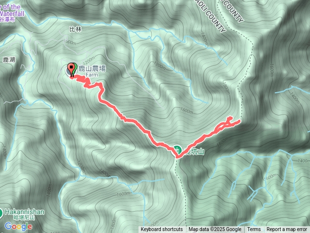 鹿山.鹿坑山.連走南比林山.尤命神木。預覽圖