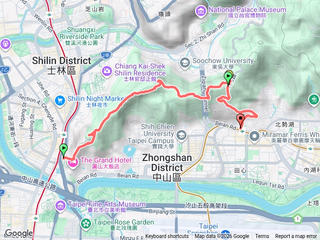 圓山劍南路