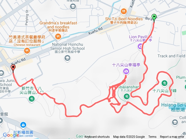 十八尖山步道