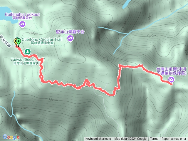 太平山山毛櫸步道預覽圖