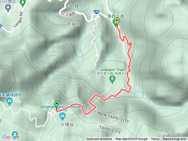 701山居魚路古道（下山）