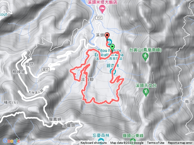 112、06、13溪頭大學池．森林浴步道．神木林道下