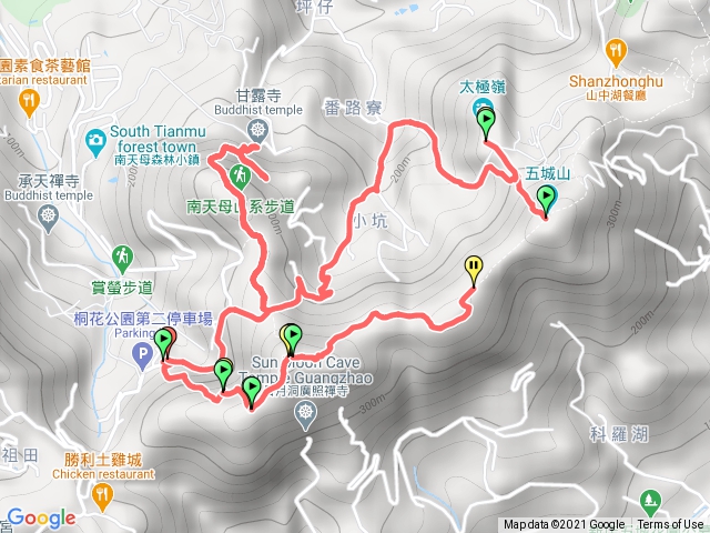 20210219土城天上山步道-甘露寺