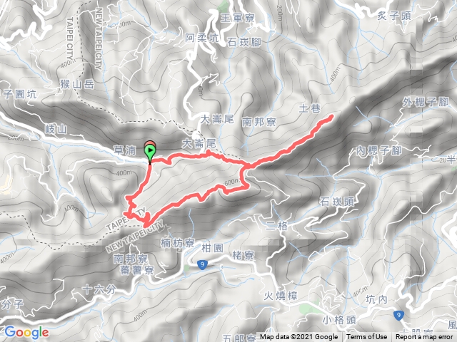 草湳-南邦寮山-二格山(O型)+筆架山