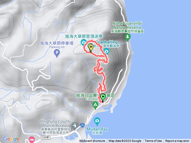 旭海生態步道-旭海漁港起登（牡丹鼻山）