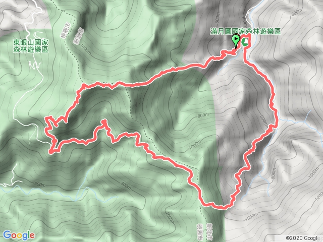 20200725天德巷、東眼山、親子母峰、子峰O型