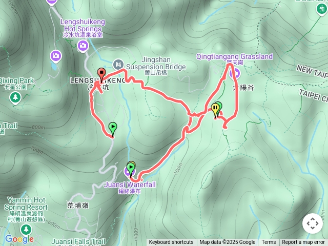絹絲瀑布/擎天崗/冷水坑休閒走