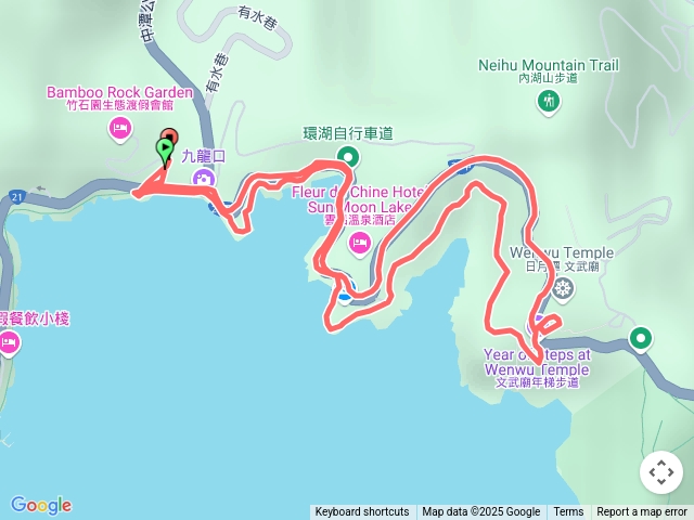 日月潭（九龍口-文武廟）