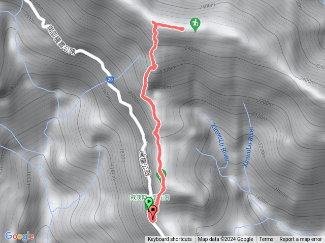 戒茂斯山+戒茂斯前峰