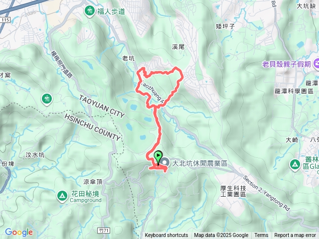 桃園大北坑.龍泉_福人_東森步道