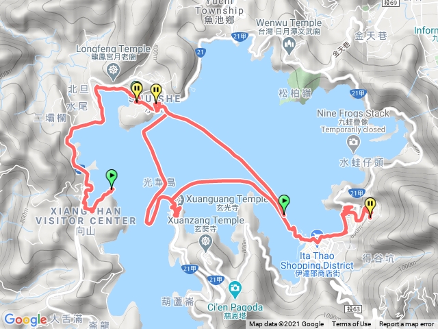 20210228日月潭環湖步道