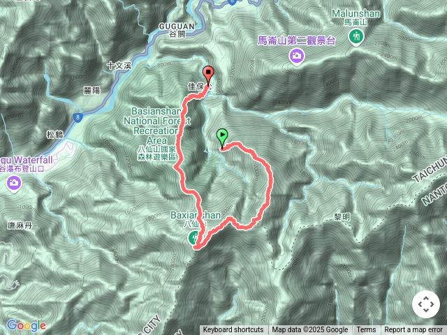 東八八（東八仙山O繞八仙山）