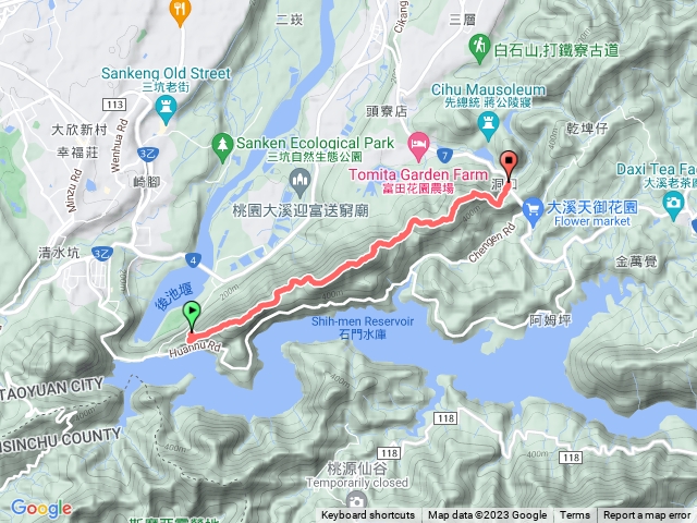 溪州山百吉隧道健走