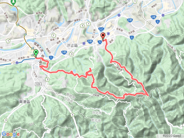 20180311白尖縱走
