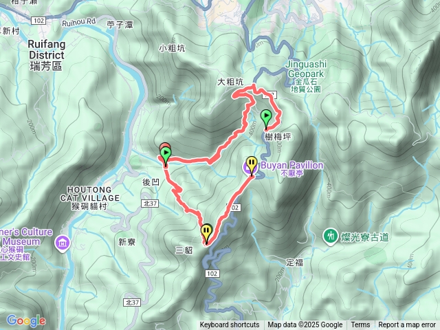 金字碑古道探路