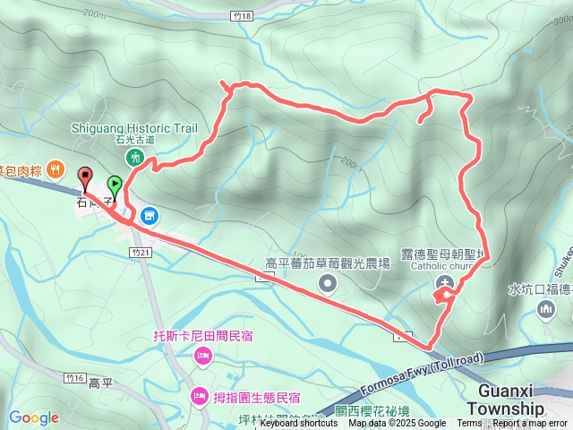 石光古道_面埔頂山O繞20250124