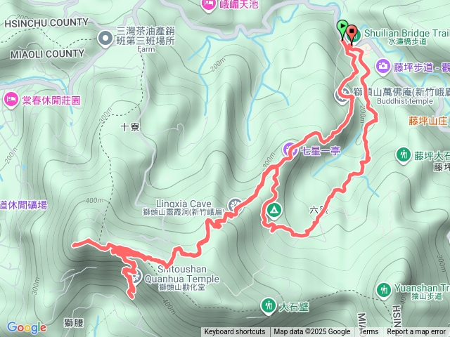 獅山六寮古道預覽圖