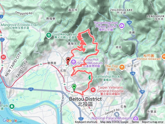 軍艦岩-丹鳳山-中正山預覽圖