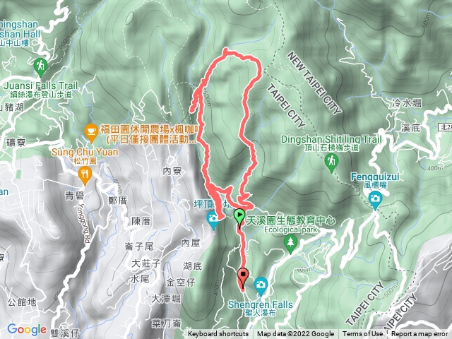 坪頂古圳-內雙溪古道-荷蘭古道