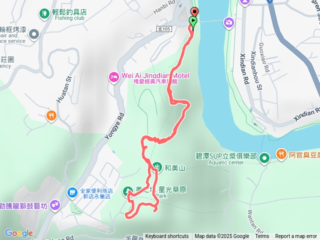 新店碧潭和美山步道