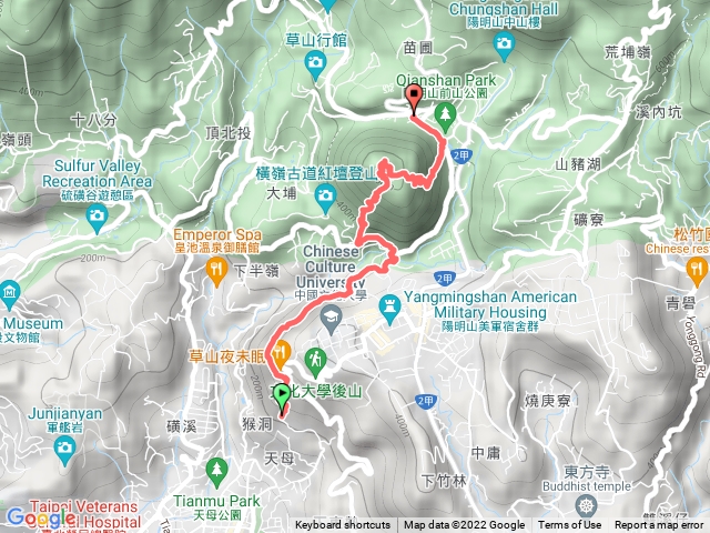 天母古道至紗帽山