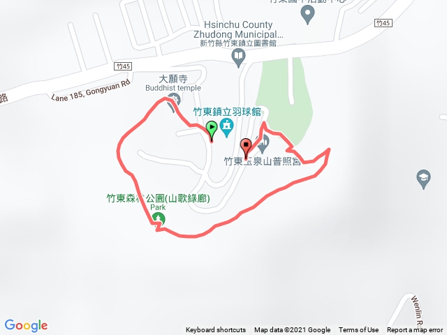 竹東森林公園小O型