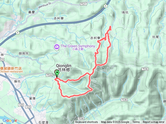 18上中坑山流籠頭中坑山28下