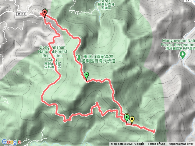 志繼山.東眼山.拉卡山O型