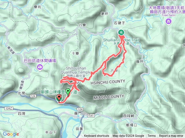 獅山六寮古道預覽圖