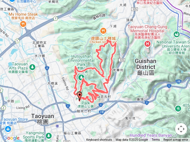 桃園虎頭山越野25K路線 ft.山羚羊越野賽