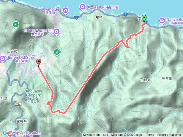 劍龍稜鋸齒稜半屏山