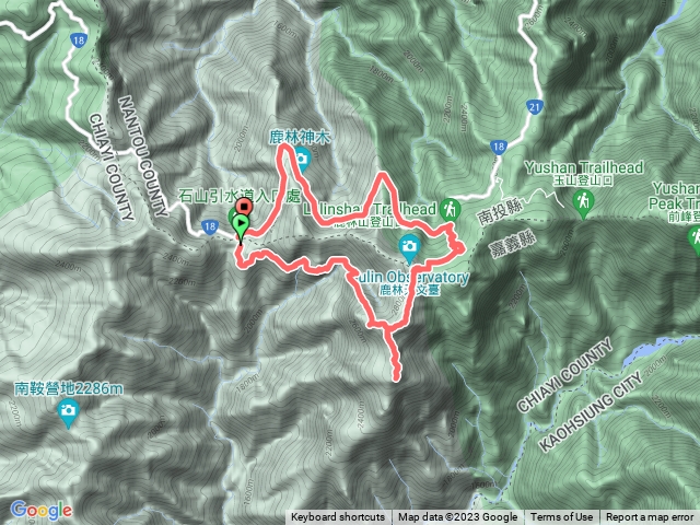 石山引水道上石水山步道