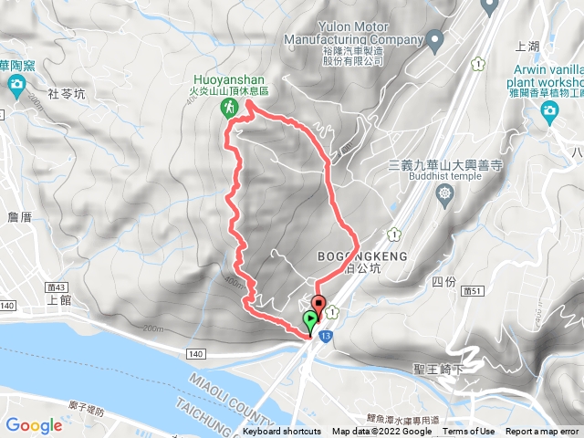 火炎山登山步道20220305