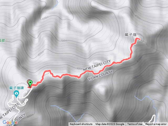 四堵戰備道鶯子嶺營區-鶯子頂山-鶯子嶺