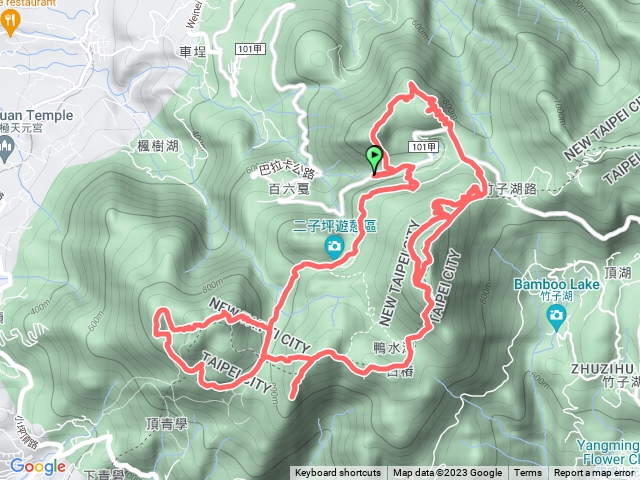 大屯群峰秋芒、菜公坑山、百拉卡山
