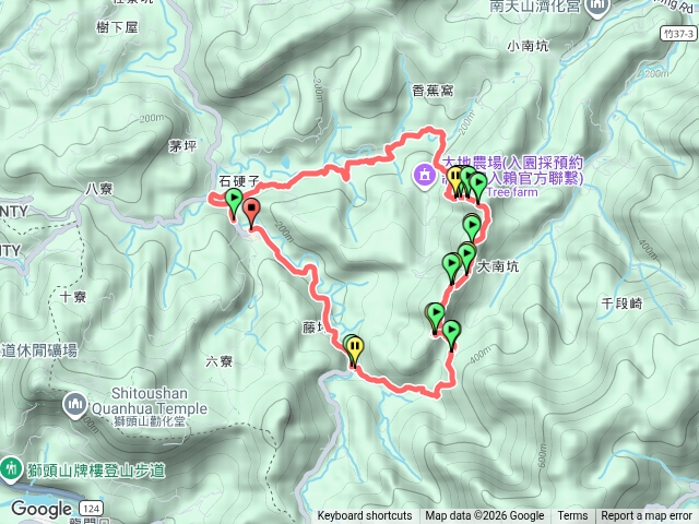 岡硬縱走（石岡山.石硬山）預覽圖