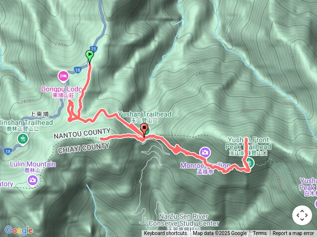 玉山前峰麟趾山來回